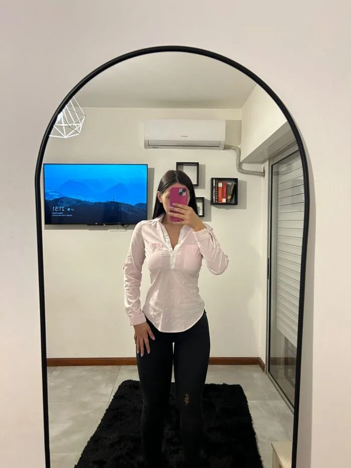 Camisa Zara rosa - Imagen 3