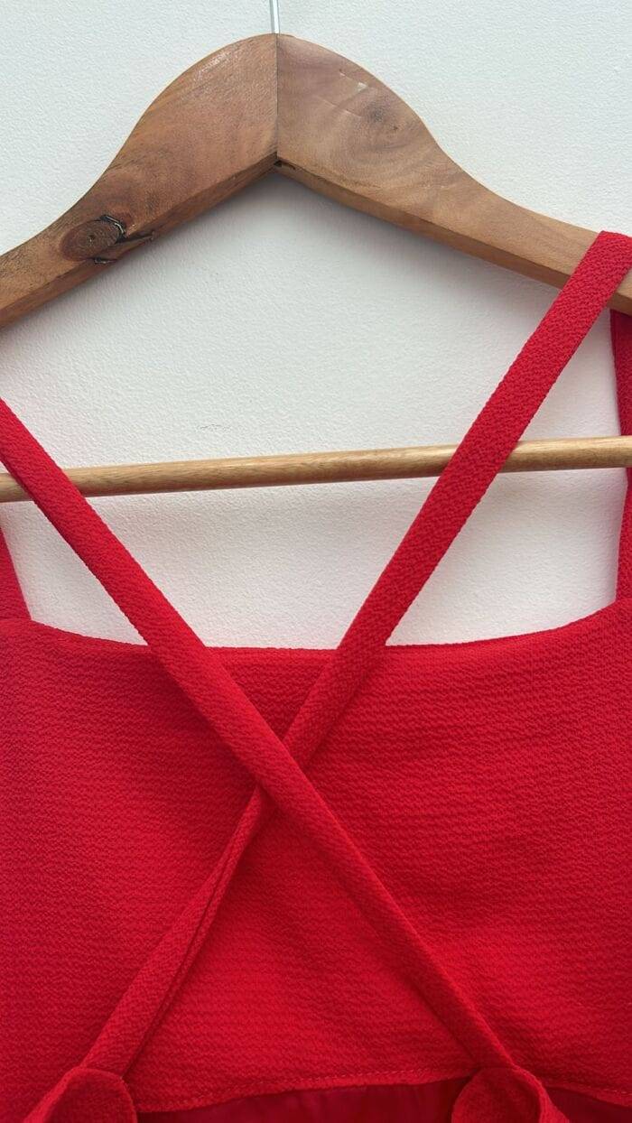 Vestido Rojo L - Imagen 2