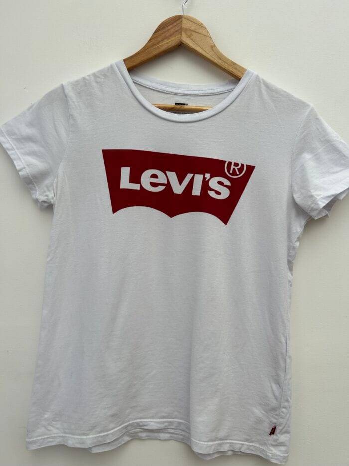 Remera Levis Blanca M