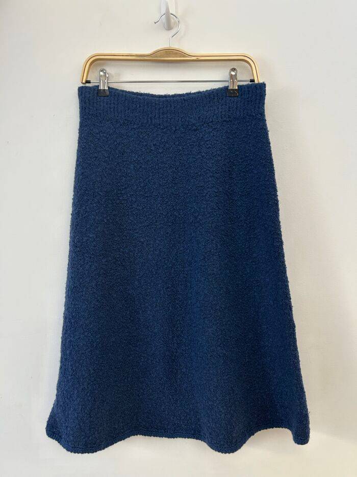 Pollera azul lana L